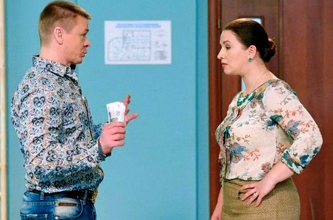 кадр из сериала «Физрук»