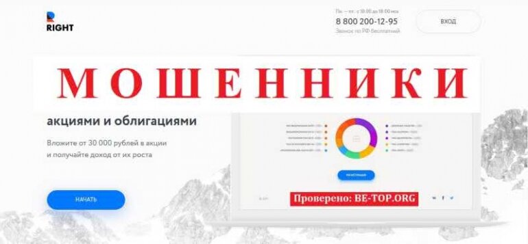 Right (Финам-RG Ht) МОШЕННИК отзывы и вывод денег