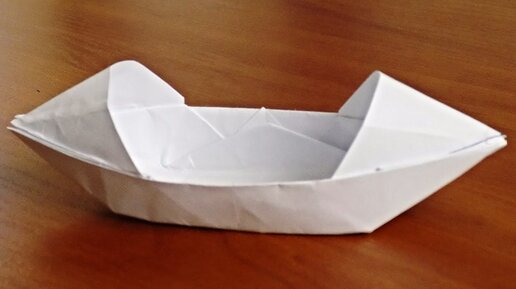 Как сделать Пароход из бумаги | Оригами Пароход своими руками | Бумажный Кораблик с двумя трубами
