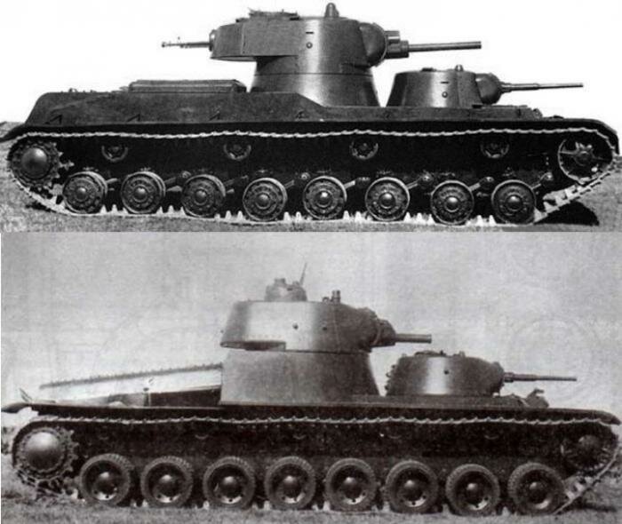 1 танк СМК и 2 танк Т-100