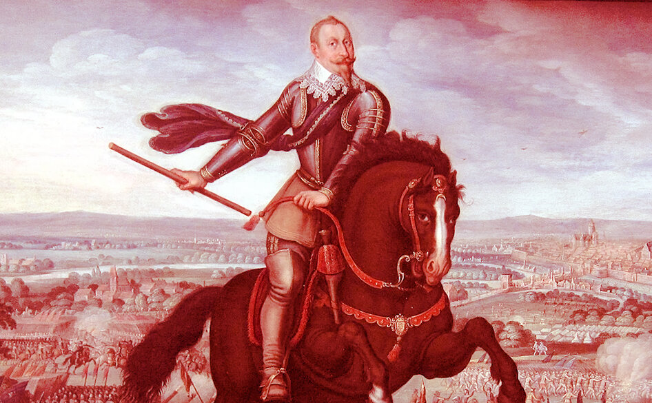 Король Густав II Адольф (1594-1632). Картина 1632 года, художник Иоганн Вальтер.