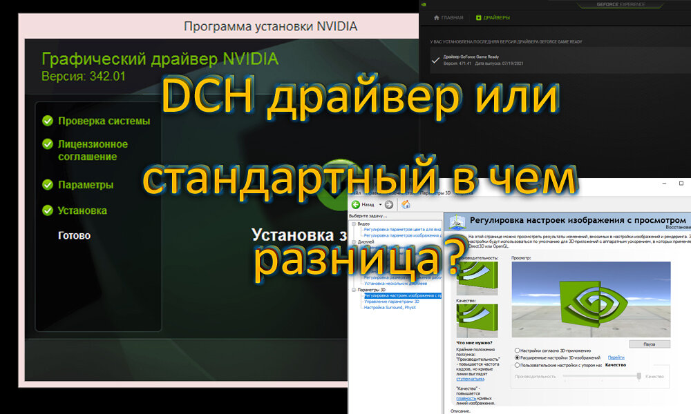 Технология монитора nvidia что ставить