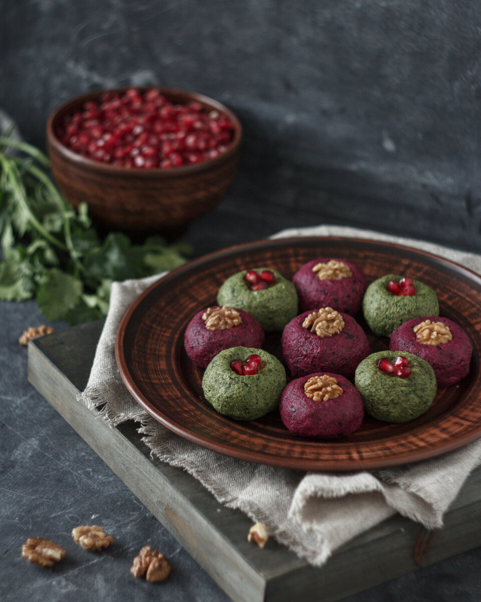 А ещё, пхали очень красиво и аппетитно выглядят) 