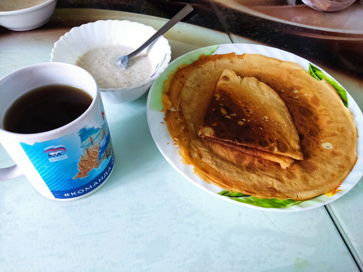 Завтрак для нас девочек