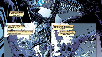 Чужие Бэтмен против податливых чужих и крокодилов, в комиксах  2 или.