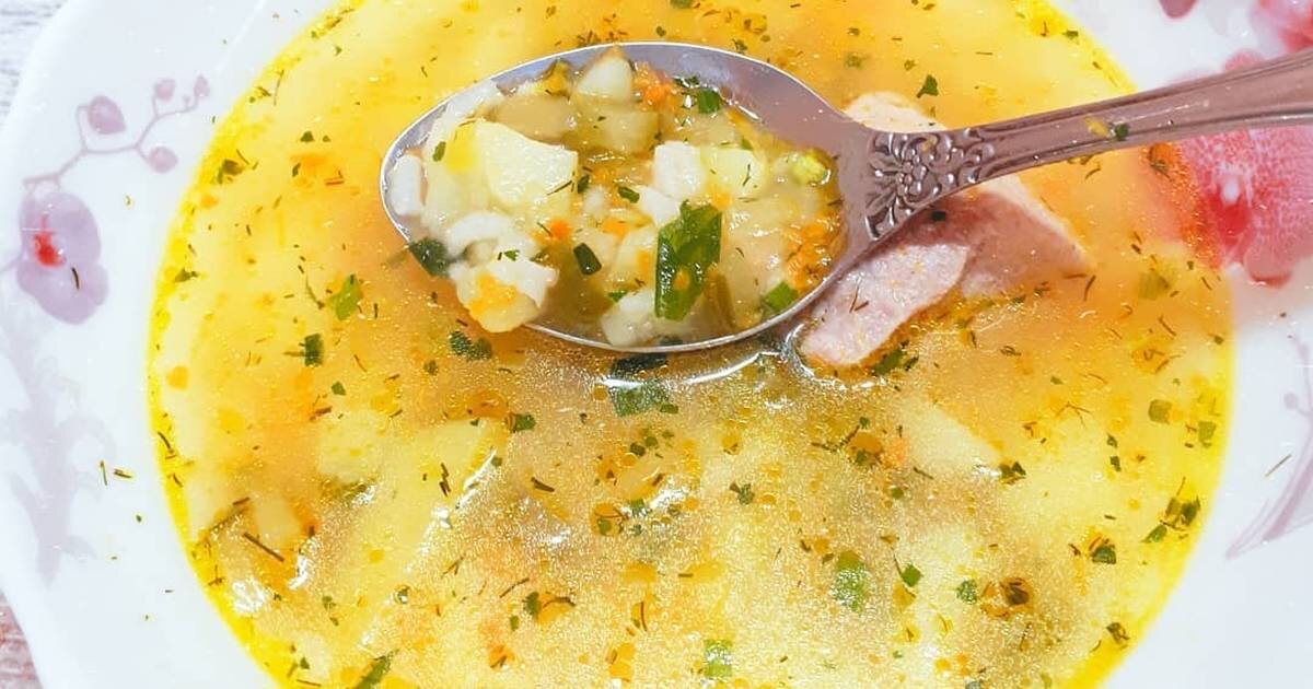 Рассольник с рисом и огурцами - классический рецепт с пошаговыми фото