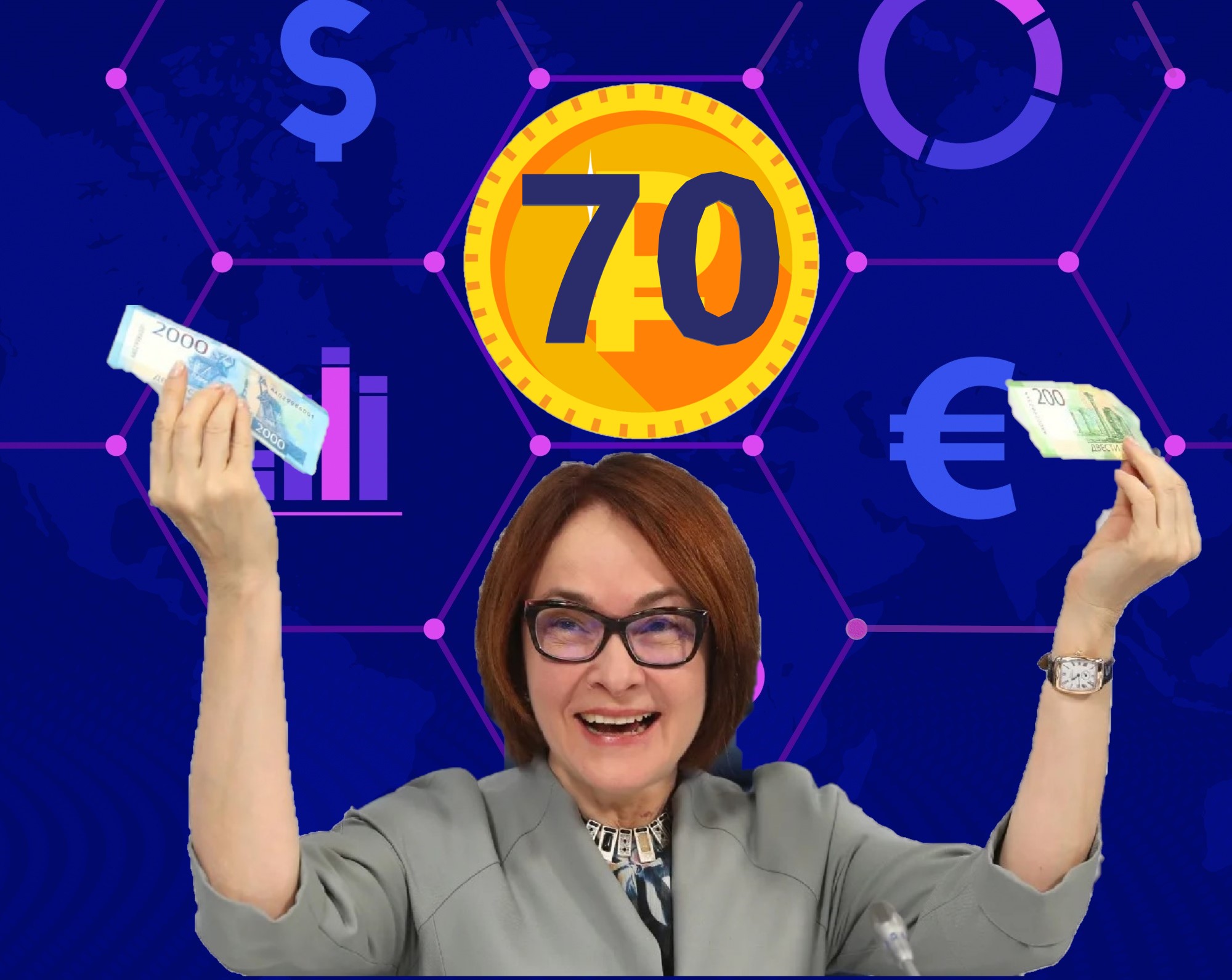 Доллар уже по 70, а ключевая ставка 14%. Что ждать дальше0