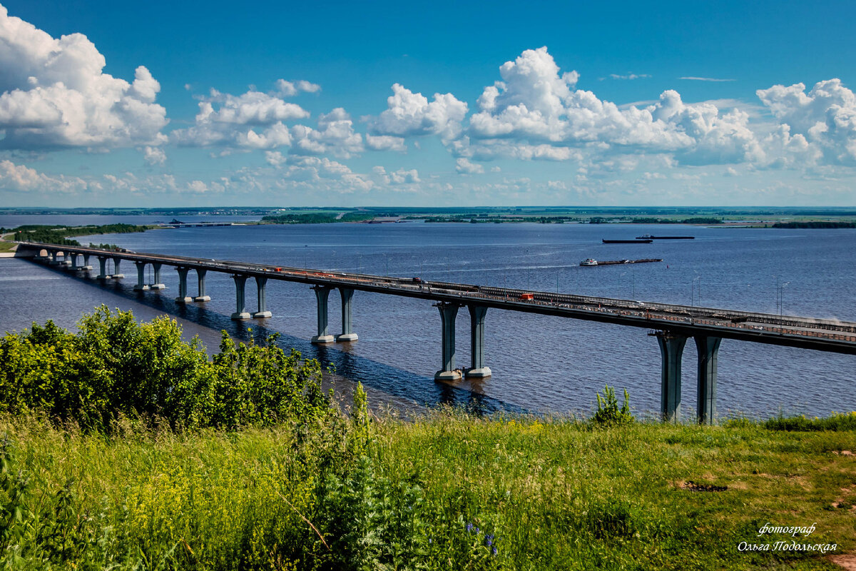 Мост через каму татарстан