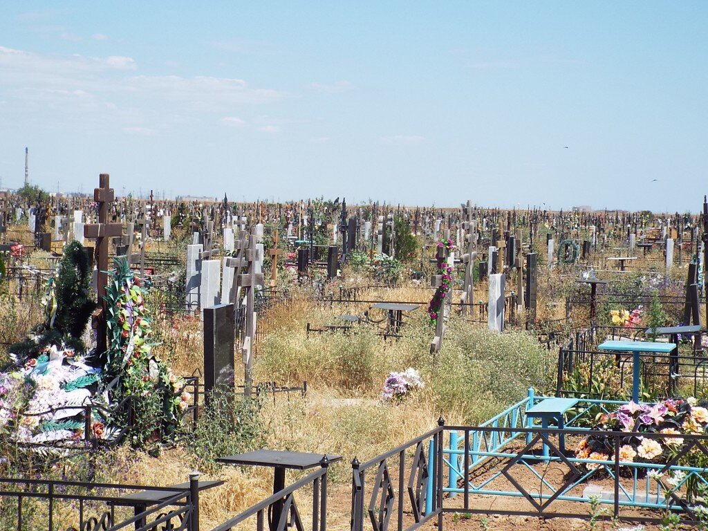 План новоюжного кладбища омск