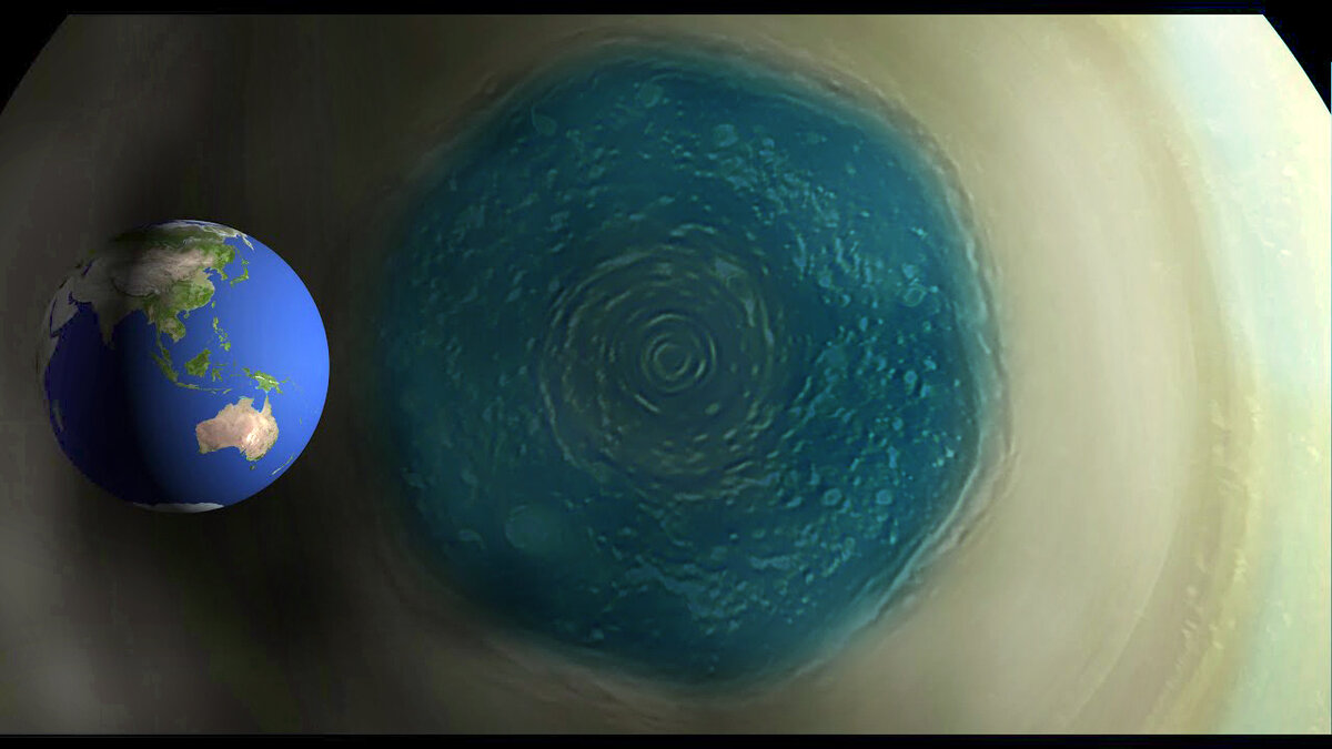 Шестиугольник больше чем земля:)