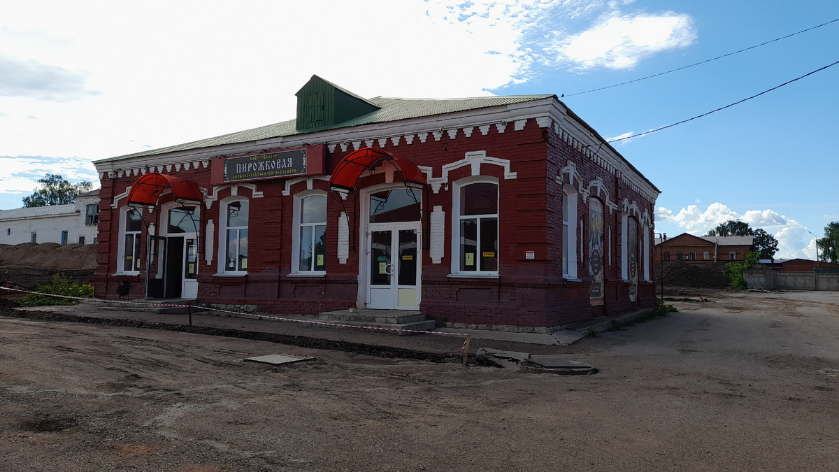 пекарня в торговых лавках центра Белебея