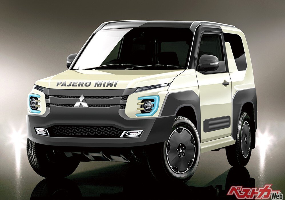 Рендер Pajero Mini от bestcarweb.jp