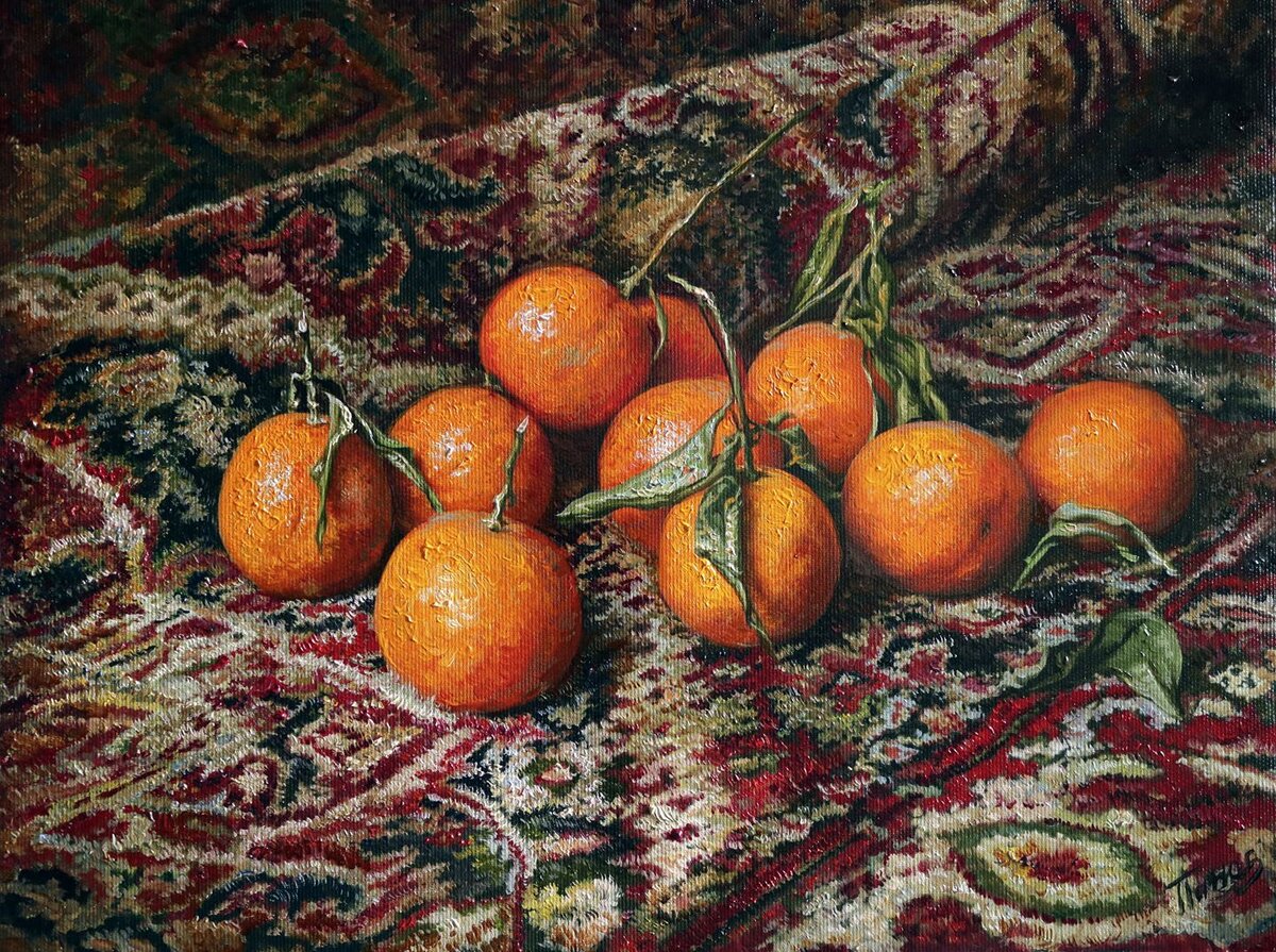 10. Мандарины Сергея Андрияки. Изображение отсюда: pl.pinterest.com