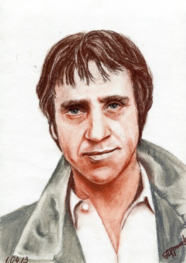 Портрет В.С.Высоцкого (фото из открытых источников интернета, topcreator.org)