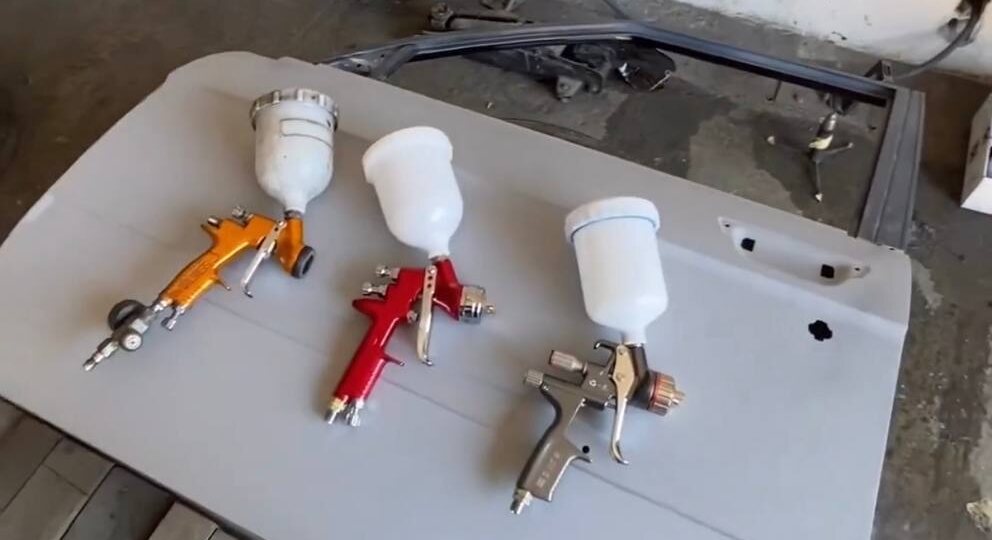 Тест китайских покрасочных пистолетов для новичков