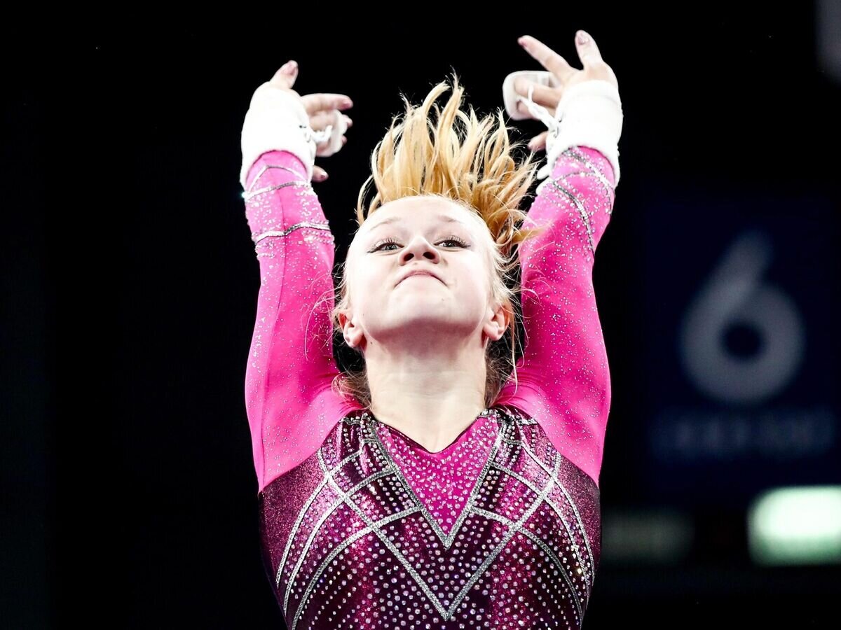    Гимнастка Виктория Листунова© Фото : Пресс-служба Федерации спортивной гимнастики России