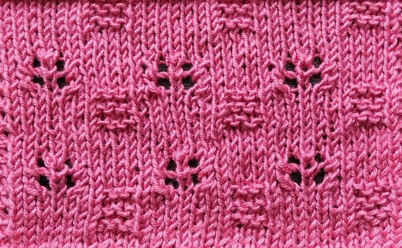 Лицевая сторона узора