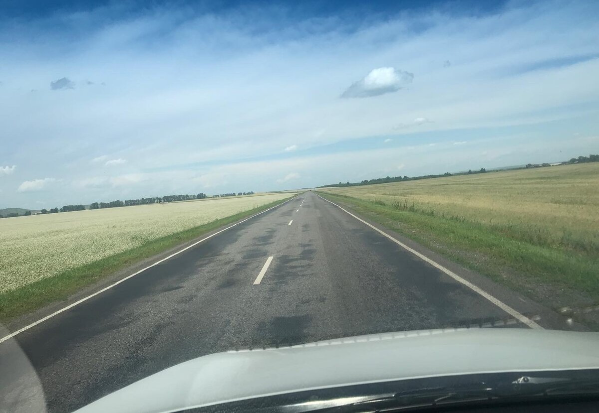 В пути