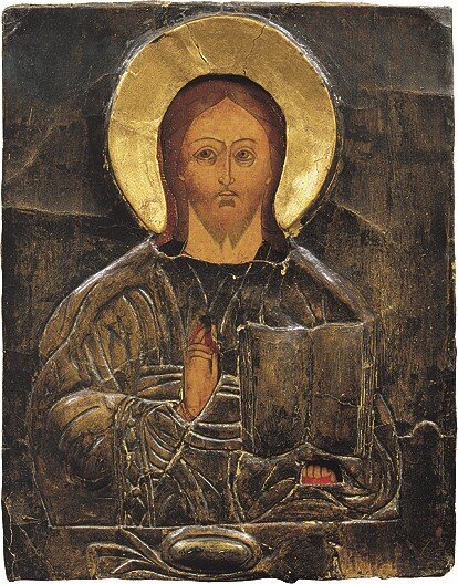 Деисусный чин, подаренный Батюшкой Мельничной общине