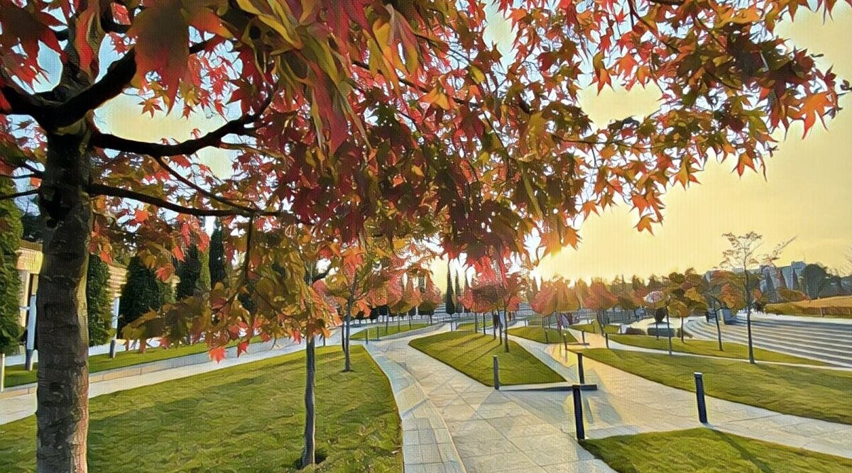 Осень в Краснодаре