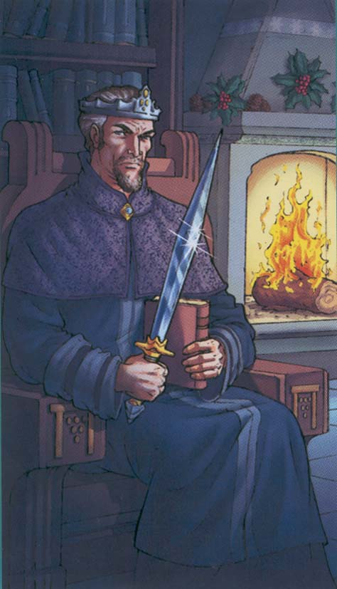 Король Мечей, таро "Колесо Года"