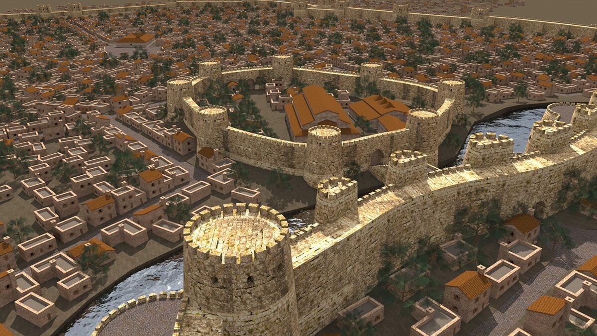 3D-реконструкция Двина. Ашот Казарян. 3D - модель была сделана для документального фильма “Андин. Армянские Хроники путешествий”  режиссера Рубена Гинея. https://www.peopleofar.com