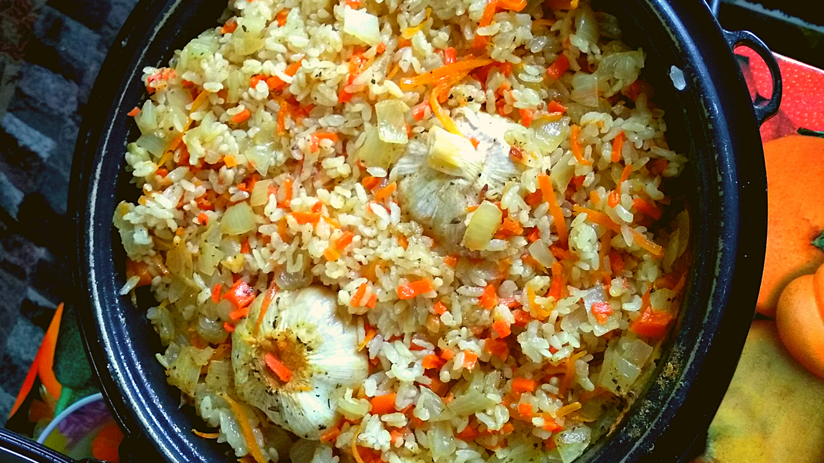 Плов с курицей 