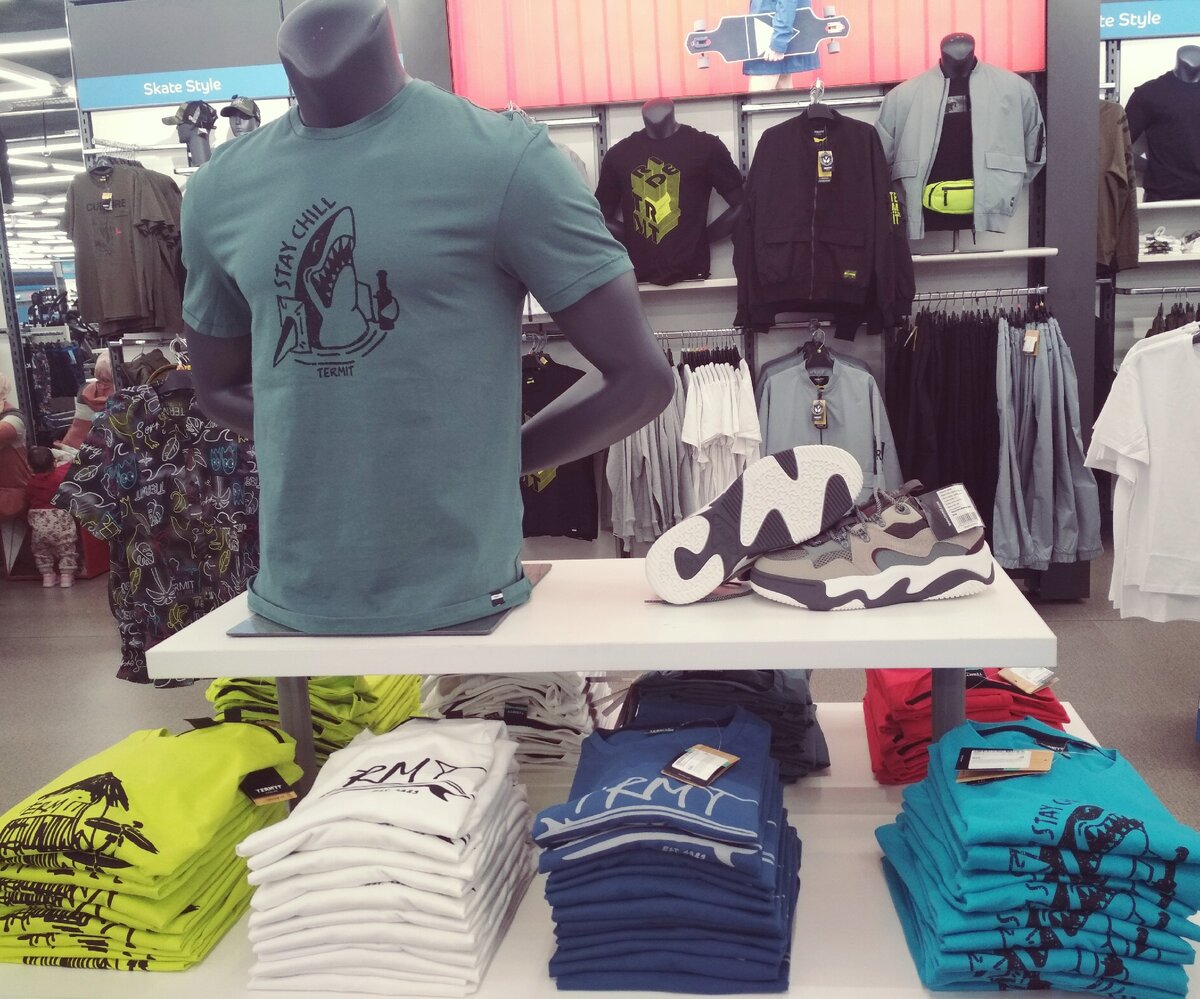 Фото автора. Мужские футболки Termit