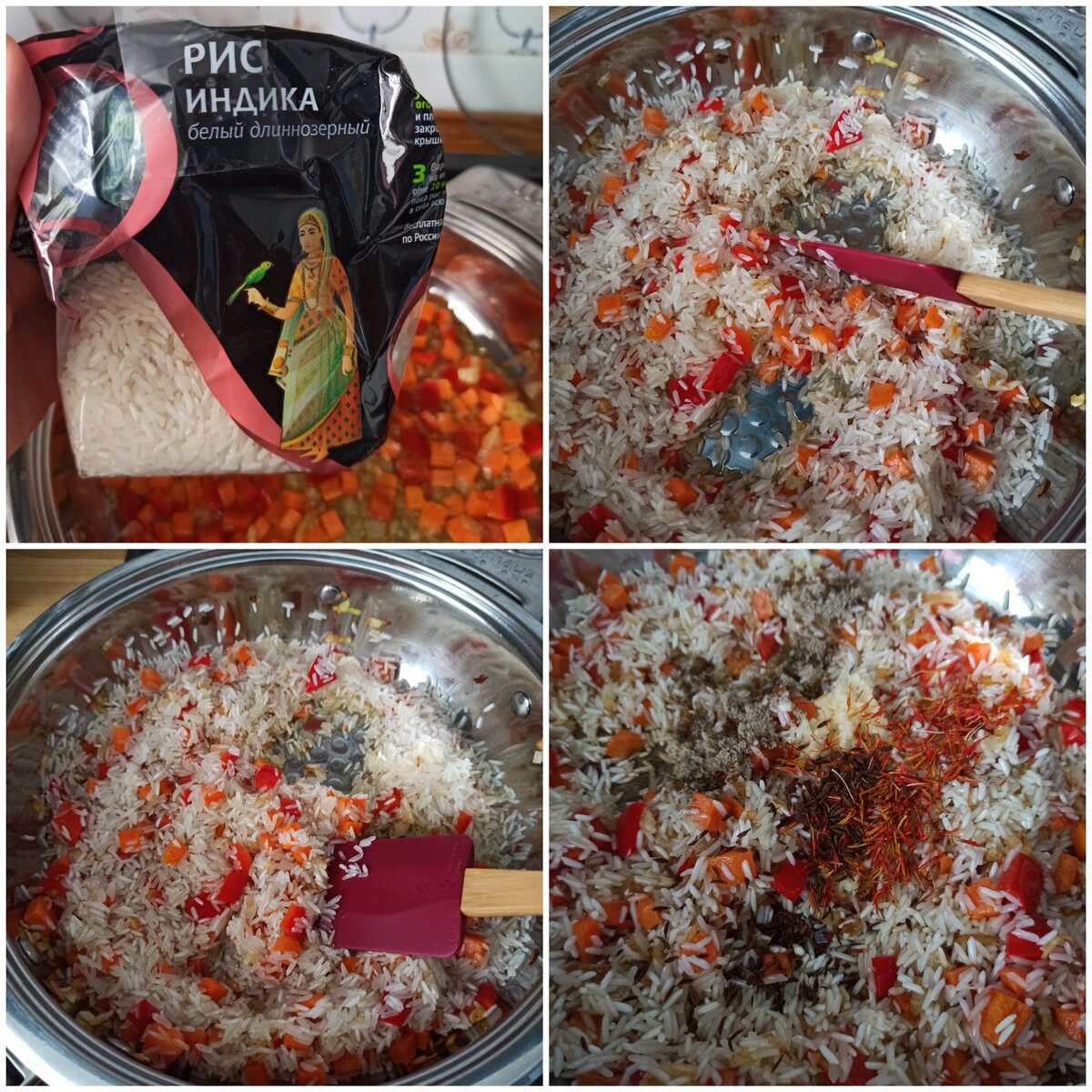 Рецепты с рисом: блюда на сковороде