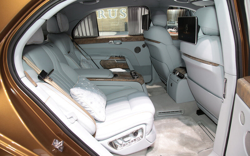 Aurus Senat s600 интерьер