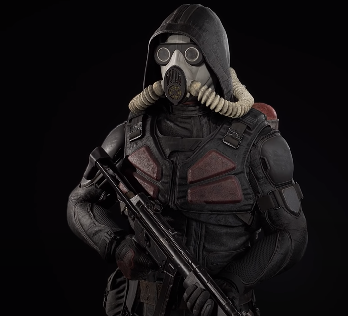 Униформа группировки "Долг". Все детали костюма проработаны до мельчайших деталей.