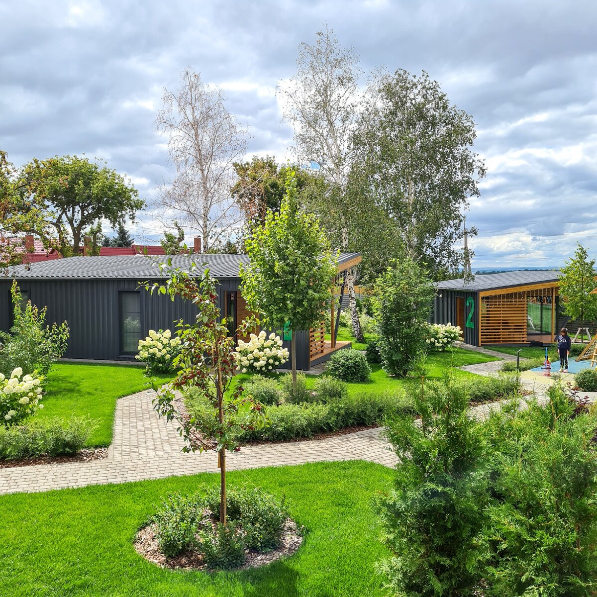 Территория отеля