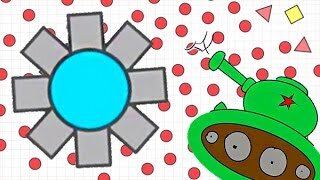 Diep.io - СУПЕР ТАНК! 45 Lvl Залез в ТОП 85000 Record! Онлайн танки новый Слизерио!