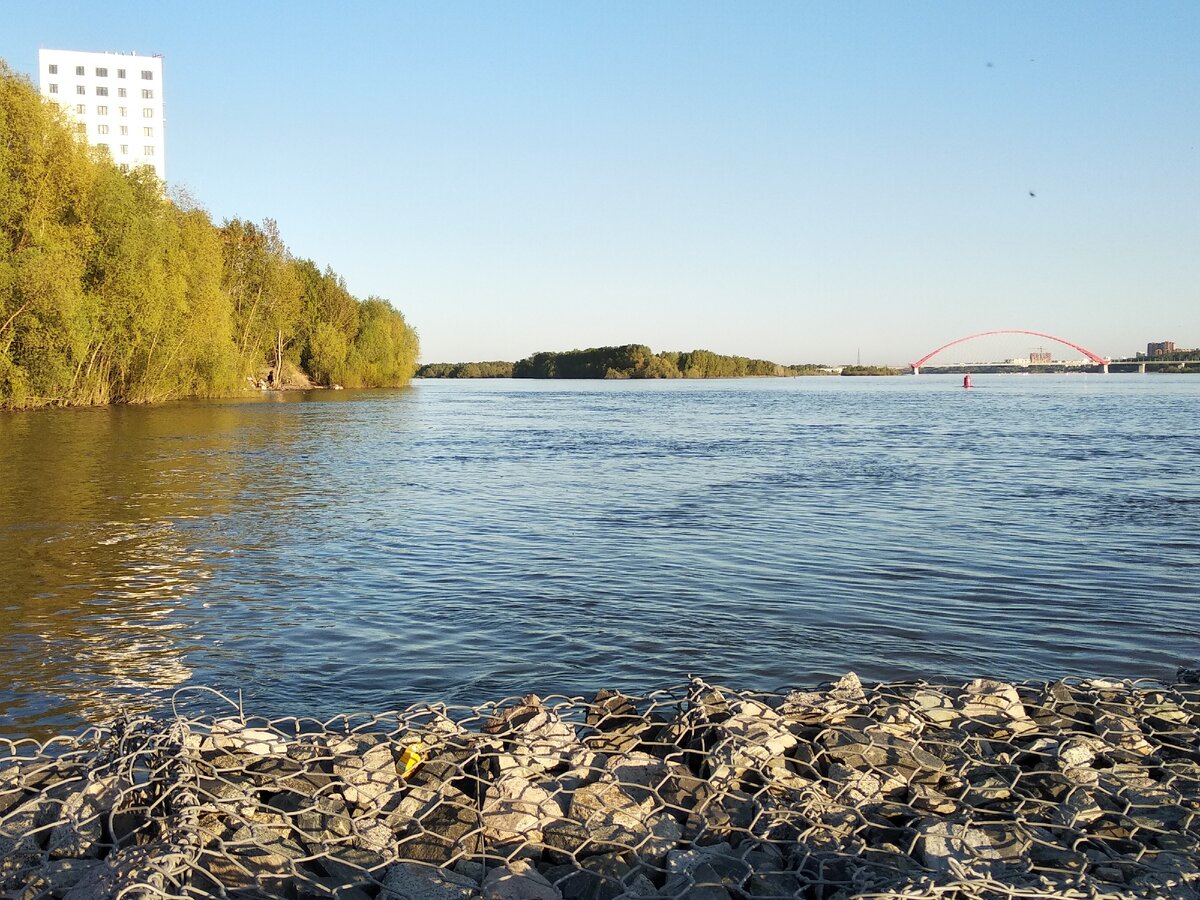 Река в Новосибирске как.
