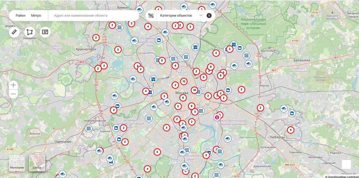 Скрин сайта investmoscow.ru