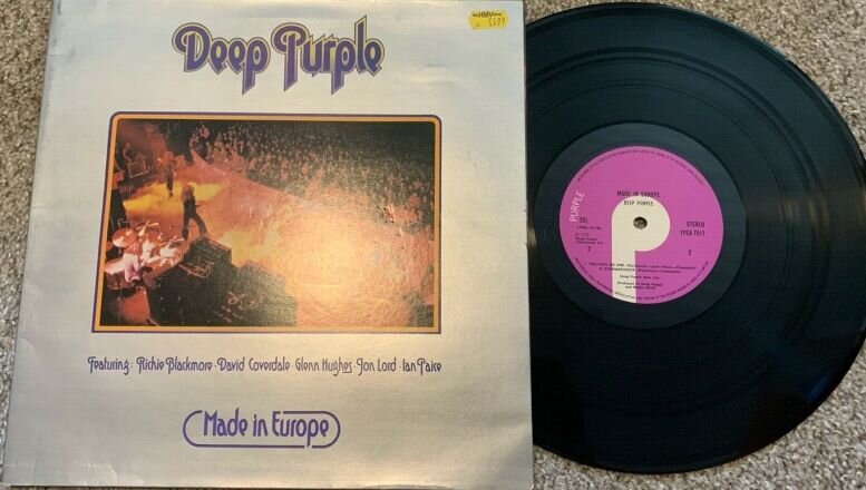 Deep Purple "Made in Europe", 1976 г.