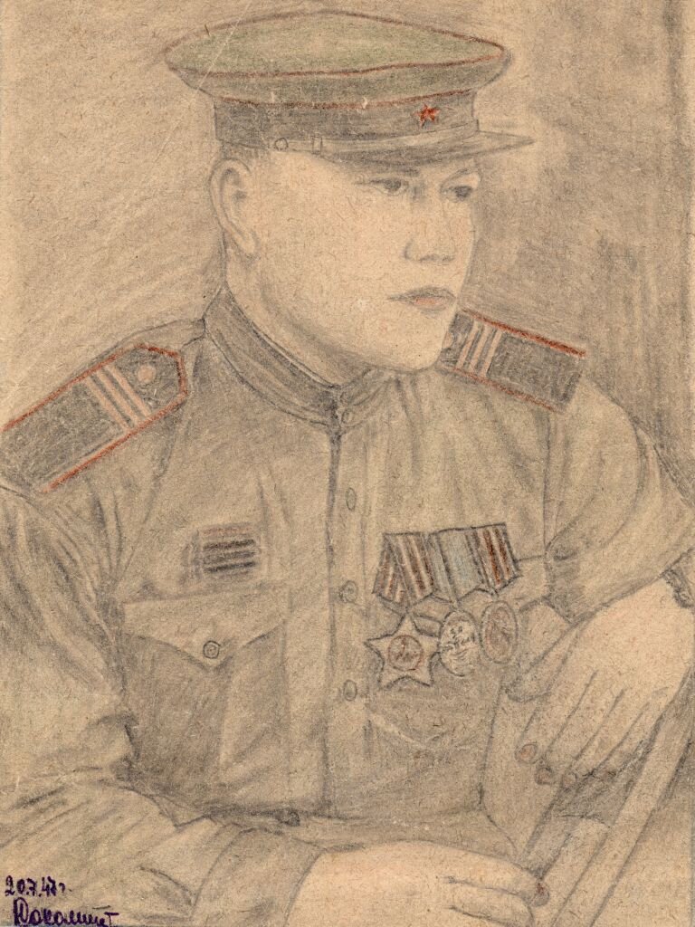 Автопортрет. Соколов Н.Н.