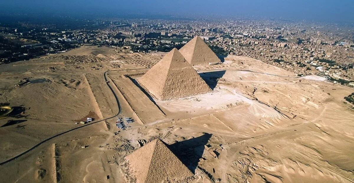 Пирамиды Гизы в Египте