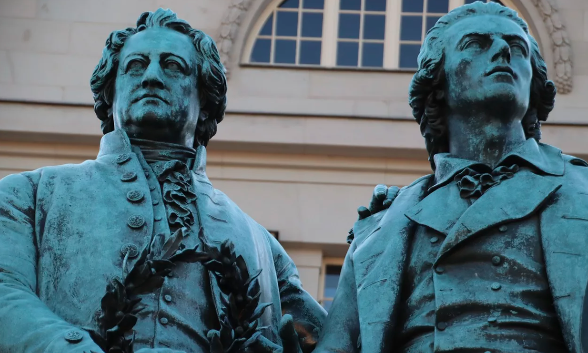 Гете и Шиллер.