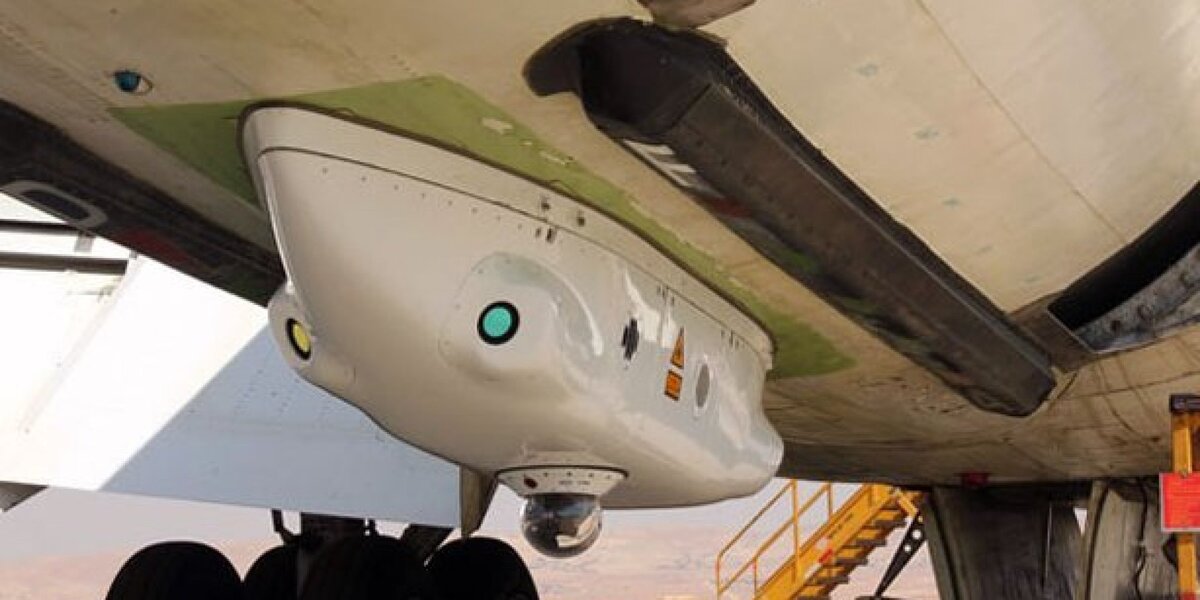 Подвесной контейнер с аппаратурой израильской системы индивидуальной защиты C-MUSIC, созданной в рамках программы «Скай-Шилд» (Фото компании Elbit Systems)