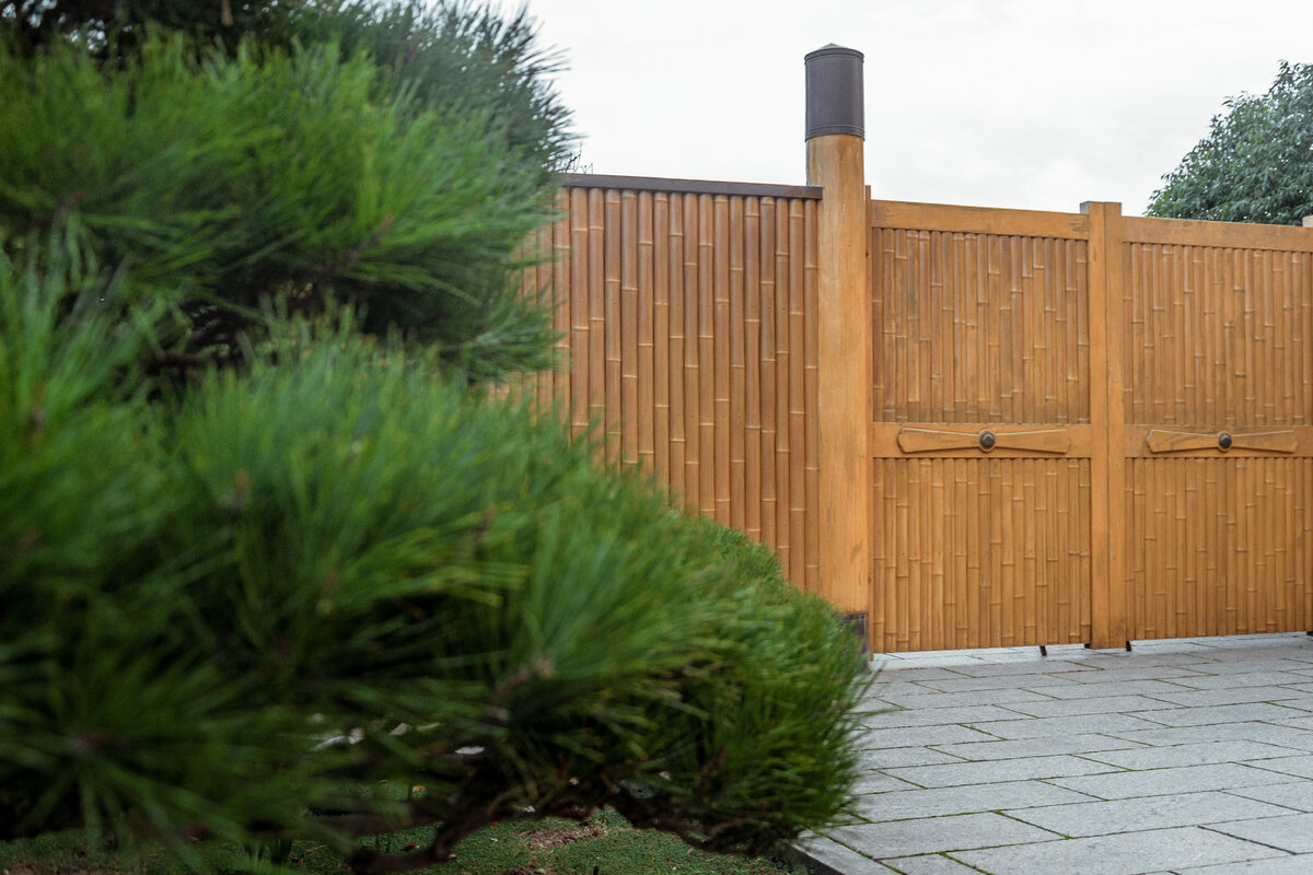 Первые ворота в Японский Сад