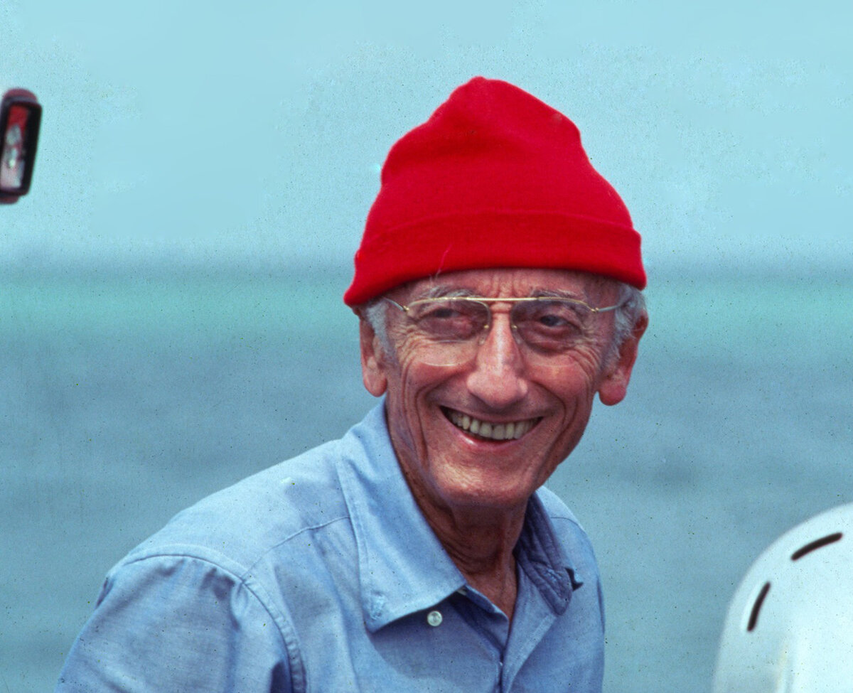 Жак-Ив Кусто. Фото с просторов интернета