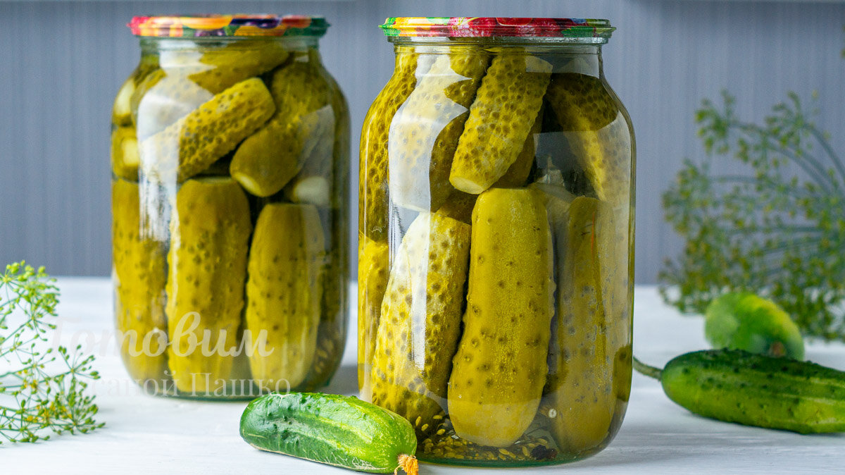 Хрустящие огурчики на Зиму
