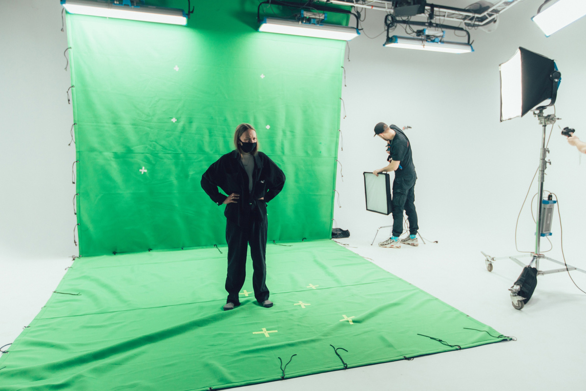 Мятые я и хромакей