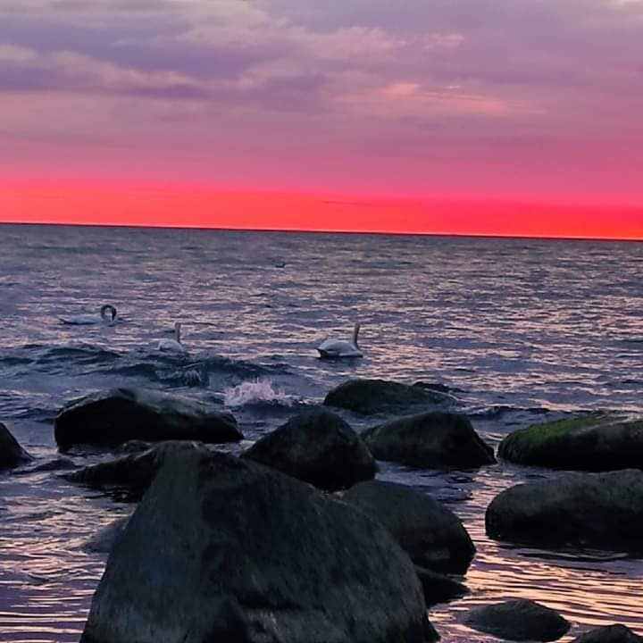 Балтика,закат, фото автора