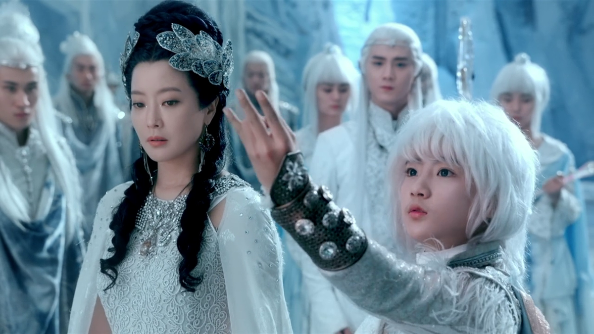 Кадр из китайского сериала "Ледяная фантазия" 1 сезон