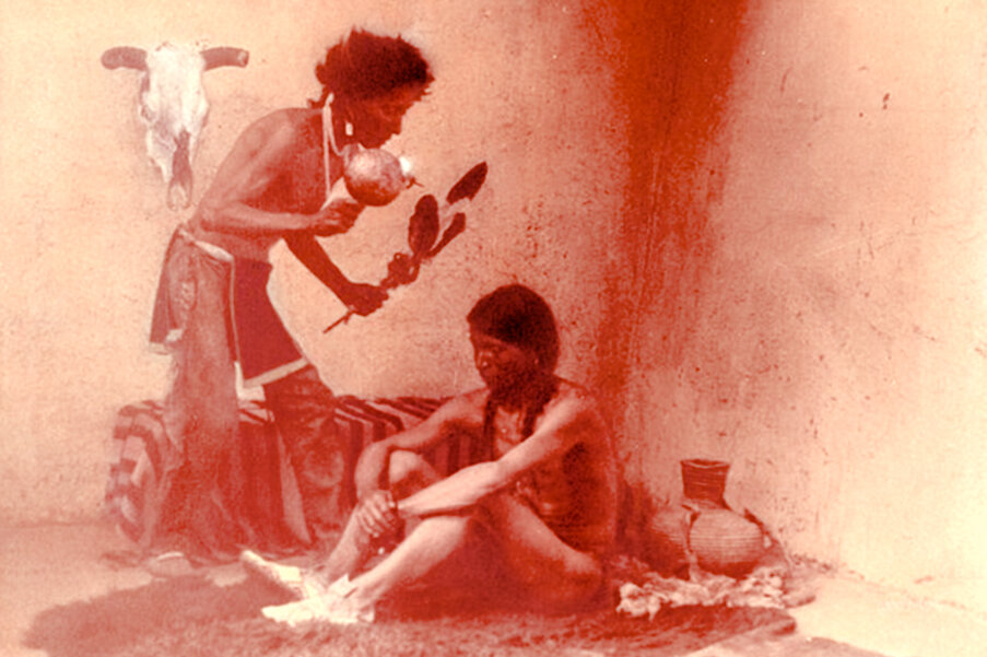 Знахарь акома. Нью-Мексико, 1905 год.