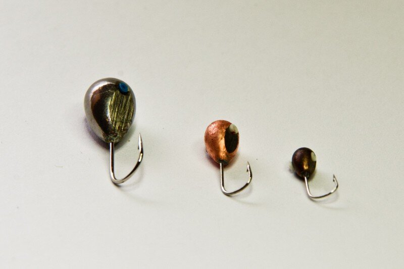 Мормышка капля из точеного вольфрама (Тульская мормышка Пушков)