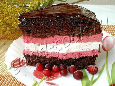 Торт «Улыбка негра». Очень нежный и вкусный! | Рецепты тортов