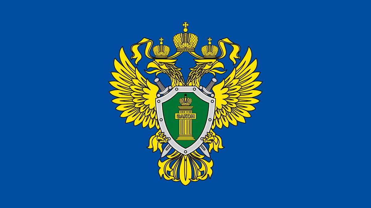 Официальный флаг Прокуратуры РФ. Взято с официального сайта kianews24.ru